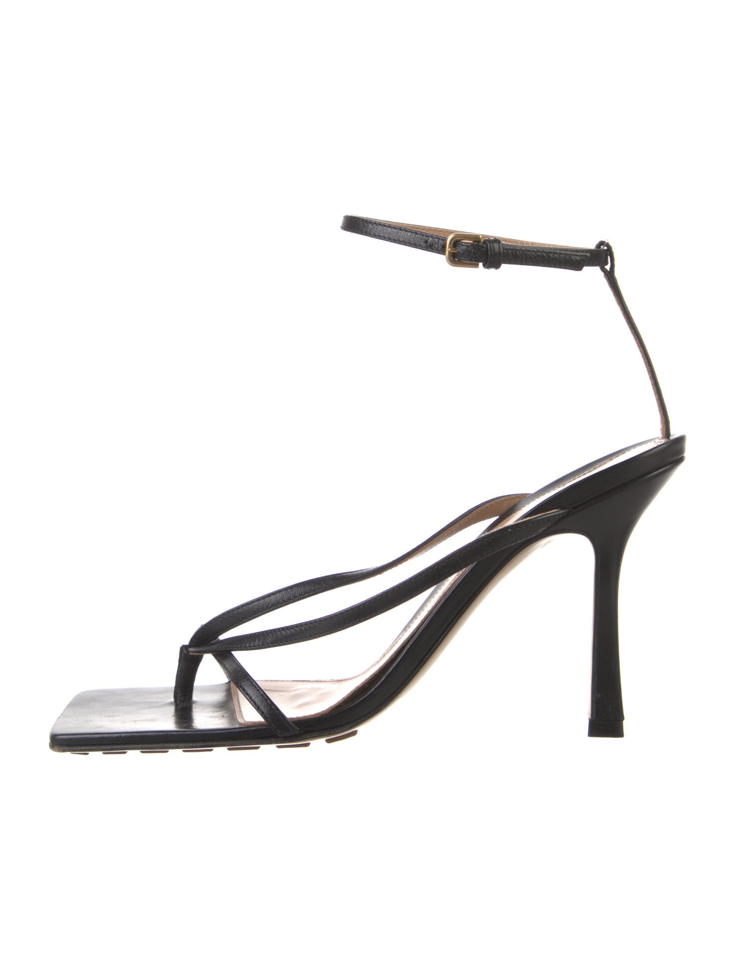Bottega Veneta Leather Slingback Sandals