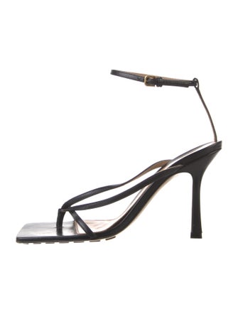Bottega Veneta Leather Slingback Sandals