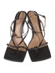 Bottega Veneta Leather Slingback Sandals