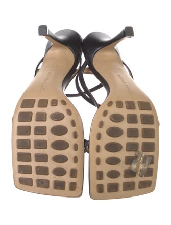 Bottega Veneta Leather Slingback Sandals