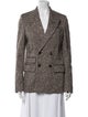 Bottega Veneta 2021 Tweed Pattern Blazer