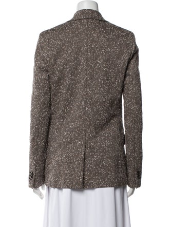 Bottega Veneta 2021 Tweed Pattern Blazer