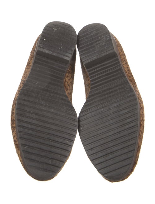 Bottega Veneta Ponyhair Animal Print Loafers