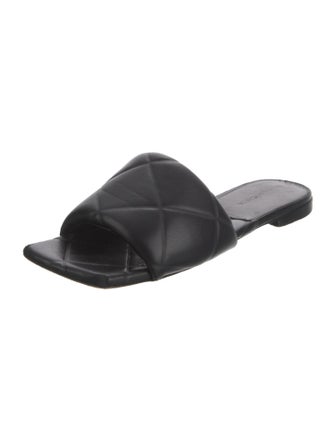 Bottega Veneta Leather Slides
