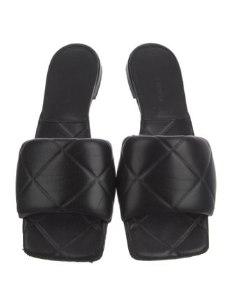 Bottega Veneta Leather Slides