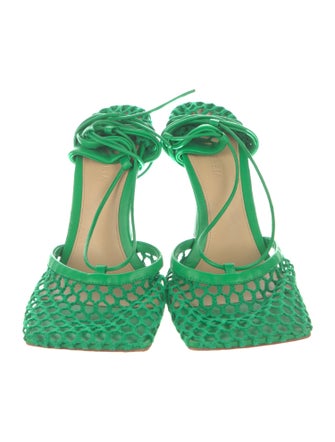 Bottega Veneta Mesh Slingback Pumps