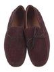 Bottega Veneta Intrecciato Weave Suede Moccasins
