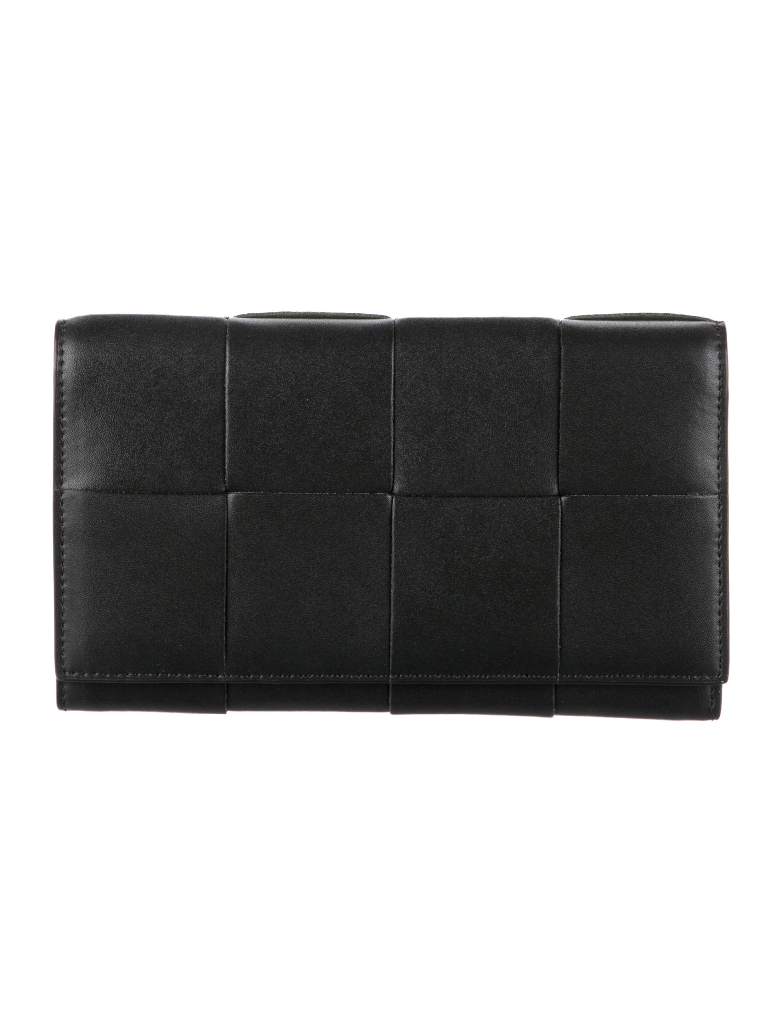 Bottega Veneta Intrecciato Weave Leather Wallet