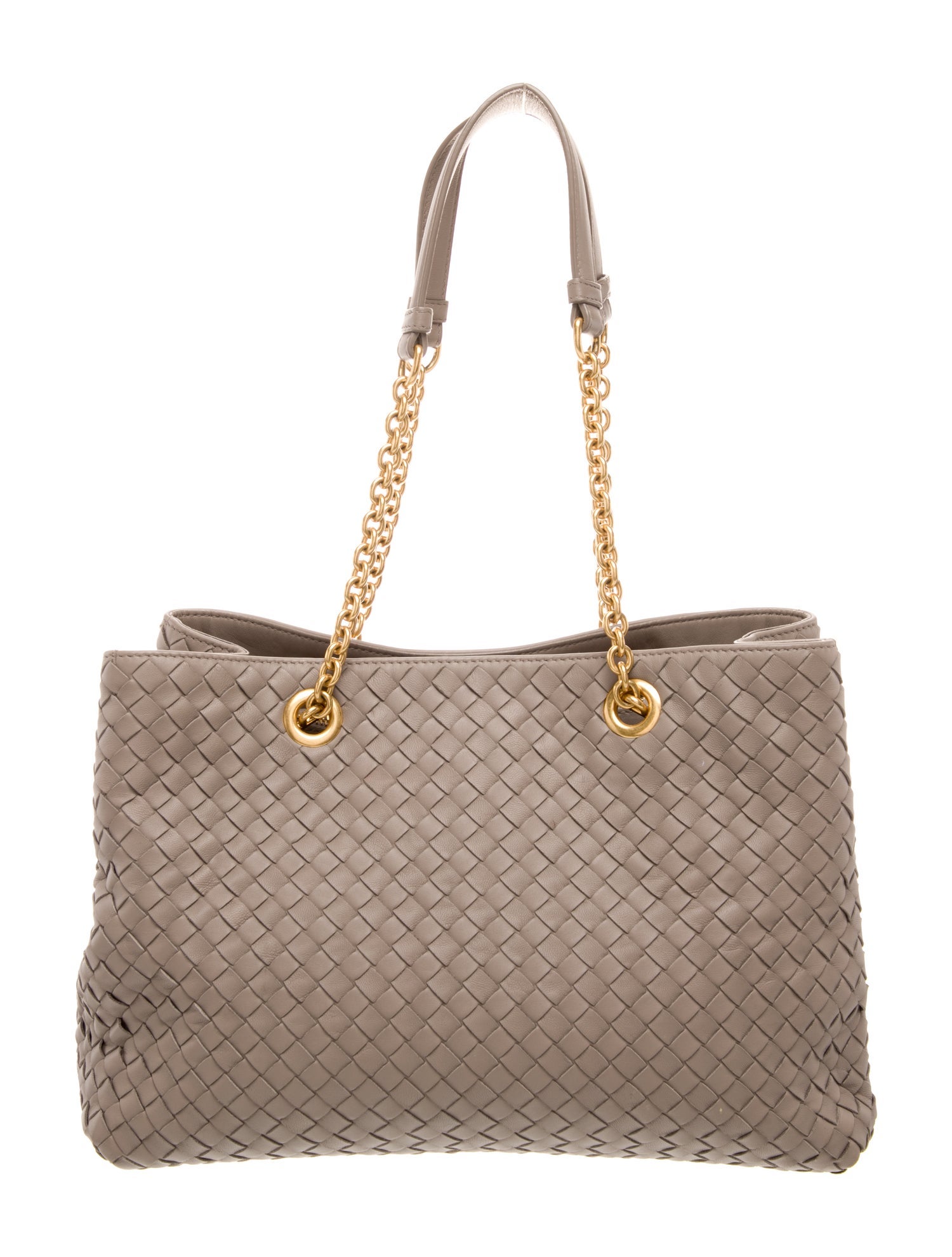 Bottega Veneta Intrecciato Chain Tote