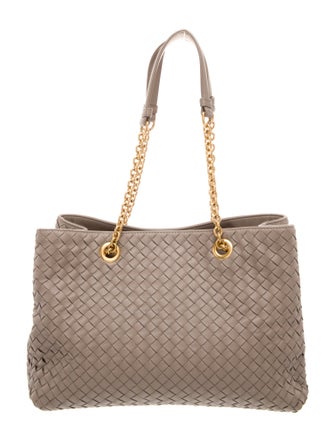 Bottega Veneta Intrecciato Chain Tote