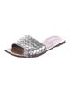 Bottega Veneta Intrecciato Weave Leather Slides