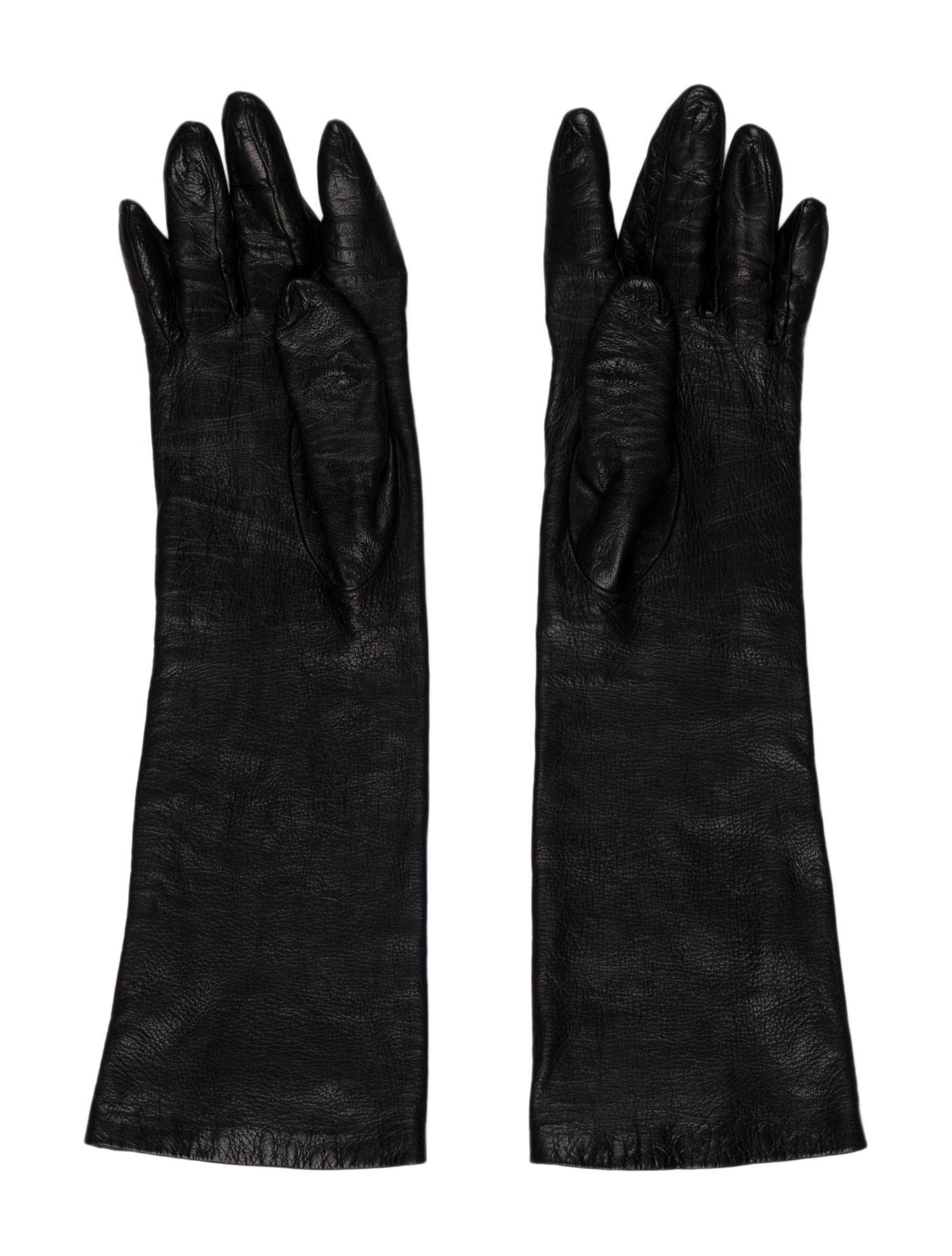 Bottega Veneta Leather Gloves Size 6+