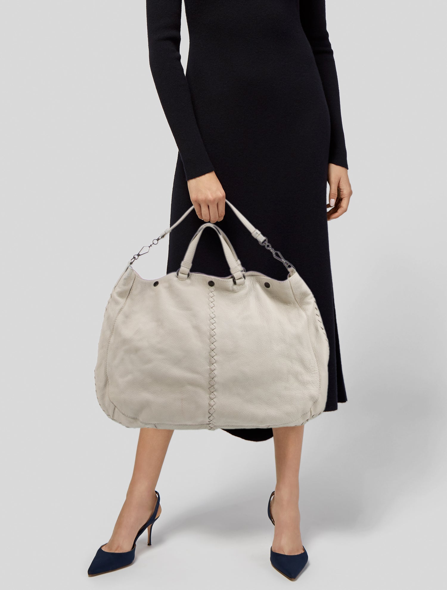 Bottega Veneta Intrecciato Cervo Hobo