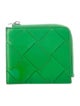 Bottega Veneta Intrecciato Weave Leather Compact Wallet
