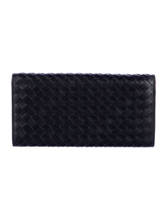 Bottega Veneta Intrecciato Weave Leather Bifold Wallet