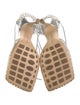 Bottega Veneta Leather Mesh Accents Sandals