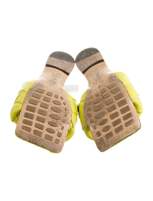 Bottega Veneta Intrecciato Weave Leather Slides
