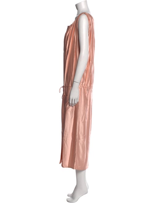 Bottega Veneta Satin Long Dress