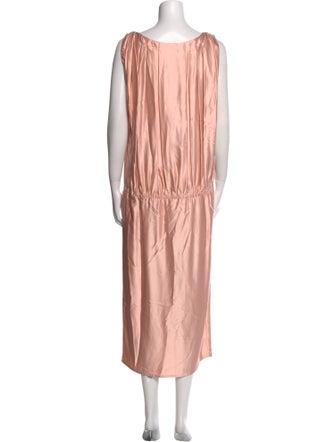 Bottega Veneta Satin Long Dress