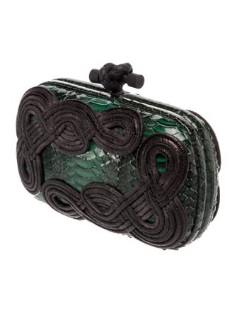 Bottega Veneta Snakeskin Knot