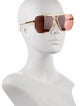 Bottega Veneta Aviator Tinted Sunglasses