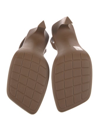 Bottega Veneta Rubber Slingback Sandals
