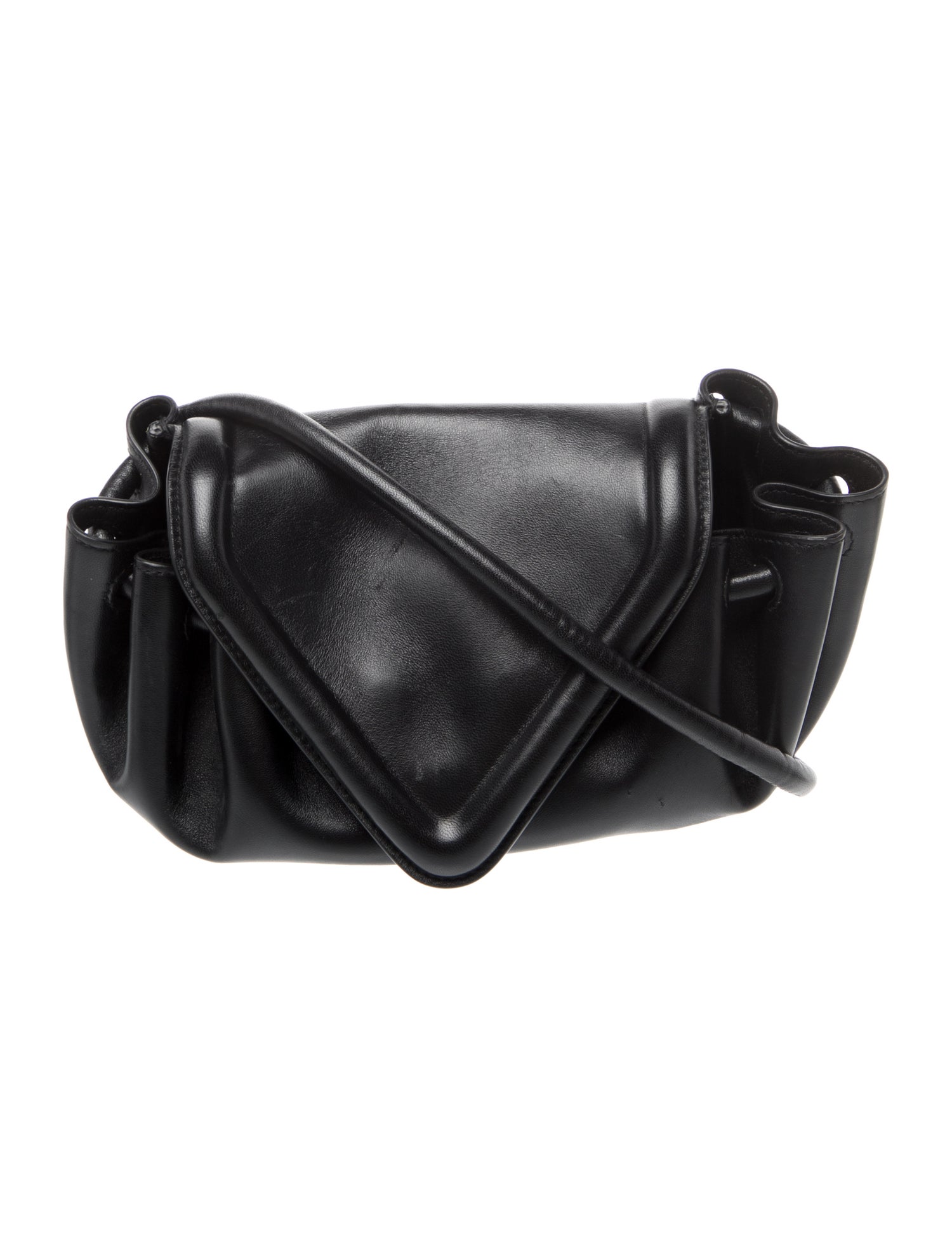 Bottega Veneta Leather Beak Bag Small