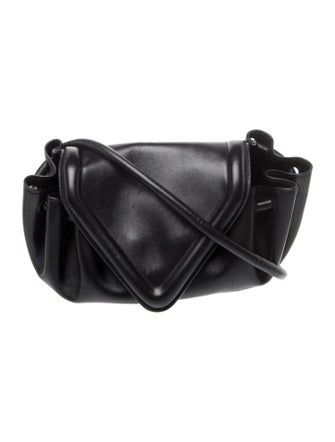 Bottega Veneta Leather Beak Bag Small