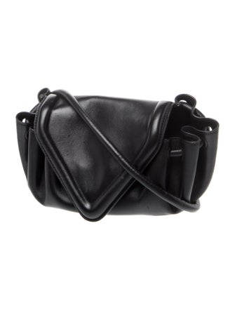 Bottega Veneta Leather Beak Bag Small