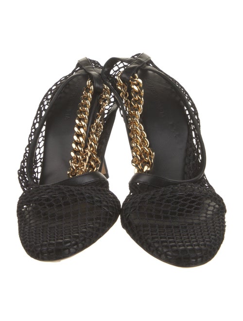 Bottega Veneta Mesh Chain-Link Accents Pumps