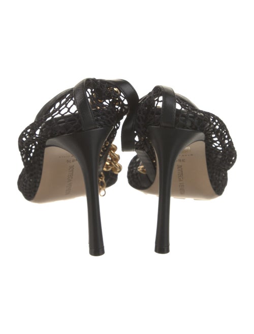 Bottega Veneta Mesh Chain-Link Accents Pumps
