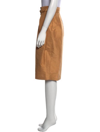 Bottega Veneta Silk Knee-Length Skirt