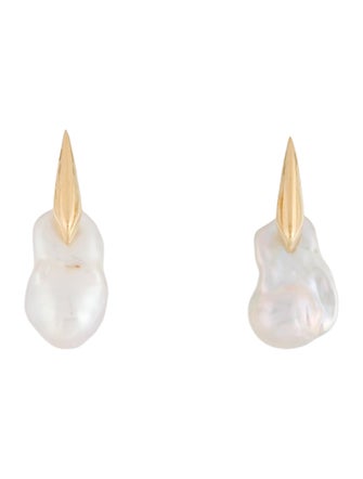 Bottega Veneta Pearl Drop Earrings