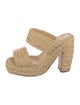 Bottega Veneta Raffia Braided Accents Espadrilles
