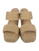 Bottega Veneta Raffia Braided Accents Espadrilles