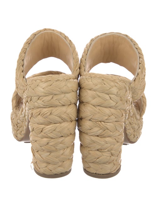 Bottega Veneta Raffia Braided Accents Espadrilles