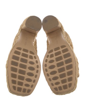 Bottega Veneta Raffia Braided Accents Espadrilles
