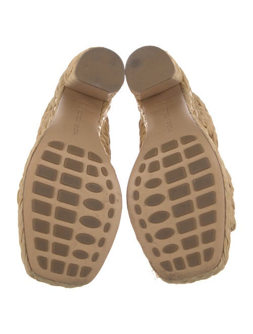 Bottega Veneta Raffia Braided Accents Espadrilles