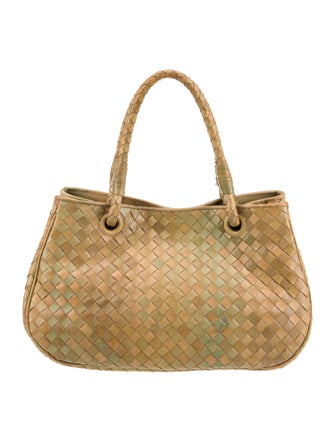 Bottega Veneta Intrecciato Top Handle Bag
