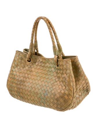 Bottega Veneta Intrecciato Top Handle Bag