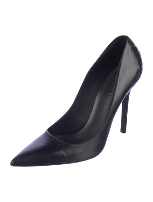 Bottega Veneta Intrecciato Weave Leather Pumps