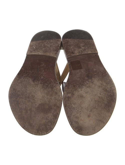 Bottega Veneta Leather Slides