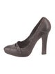Bottega Veneta Intrecciato Weave Leather Pumps