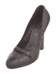 Bottega Veneta Intrecciato Weave Leather Pumps