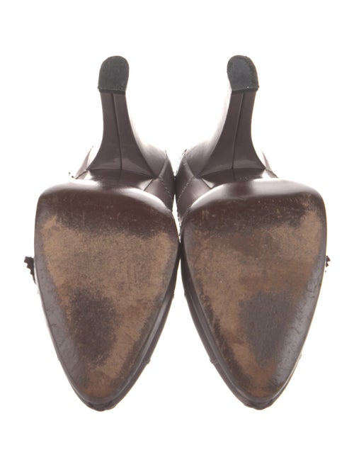 Bottega Veneta Intrecciato Weave Leather Pumps