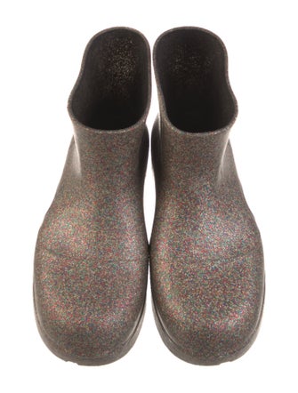 Bottega Veneta Rubber Patterned Rain Boots