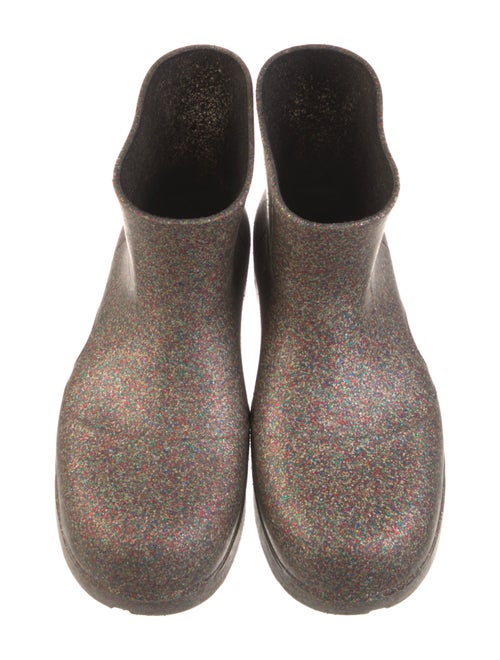 Bottega Veneta Rubber Patterned Rain Boots