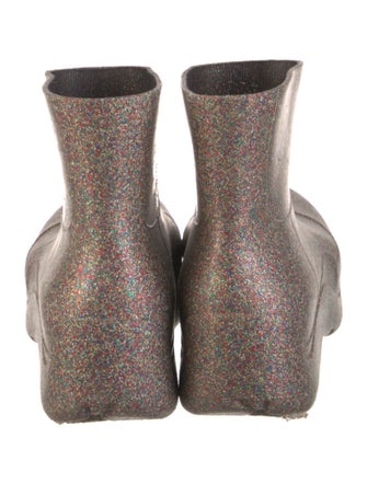 Bottega Veneta Rubber Patterned Rain Boots