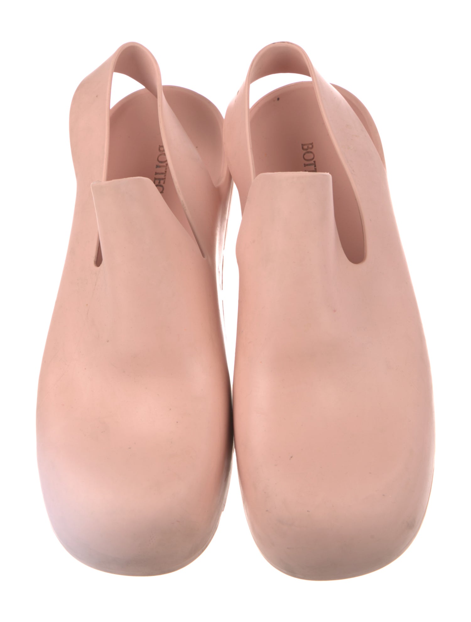 Bottega Veneta Rubber Slingback Sandals