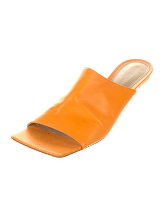 Bottega Veneta Leather Slides